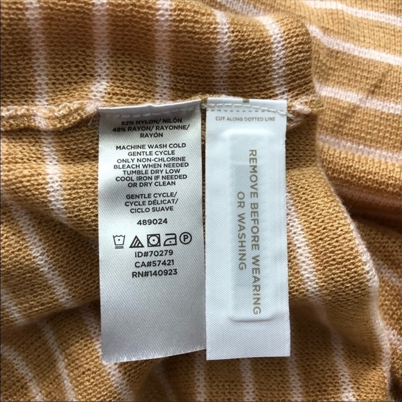 Lou & Grey Plus Striped Thermal Sweater XXL - Picture 5 of 6